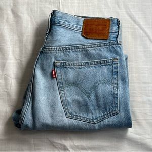 Levi’s Women’s Premium 501 26” Original Cropped Jeans - Button Fly